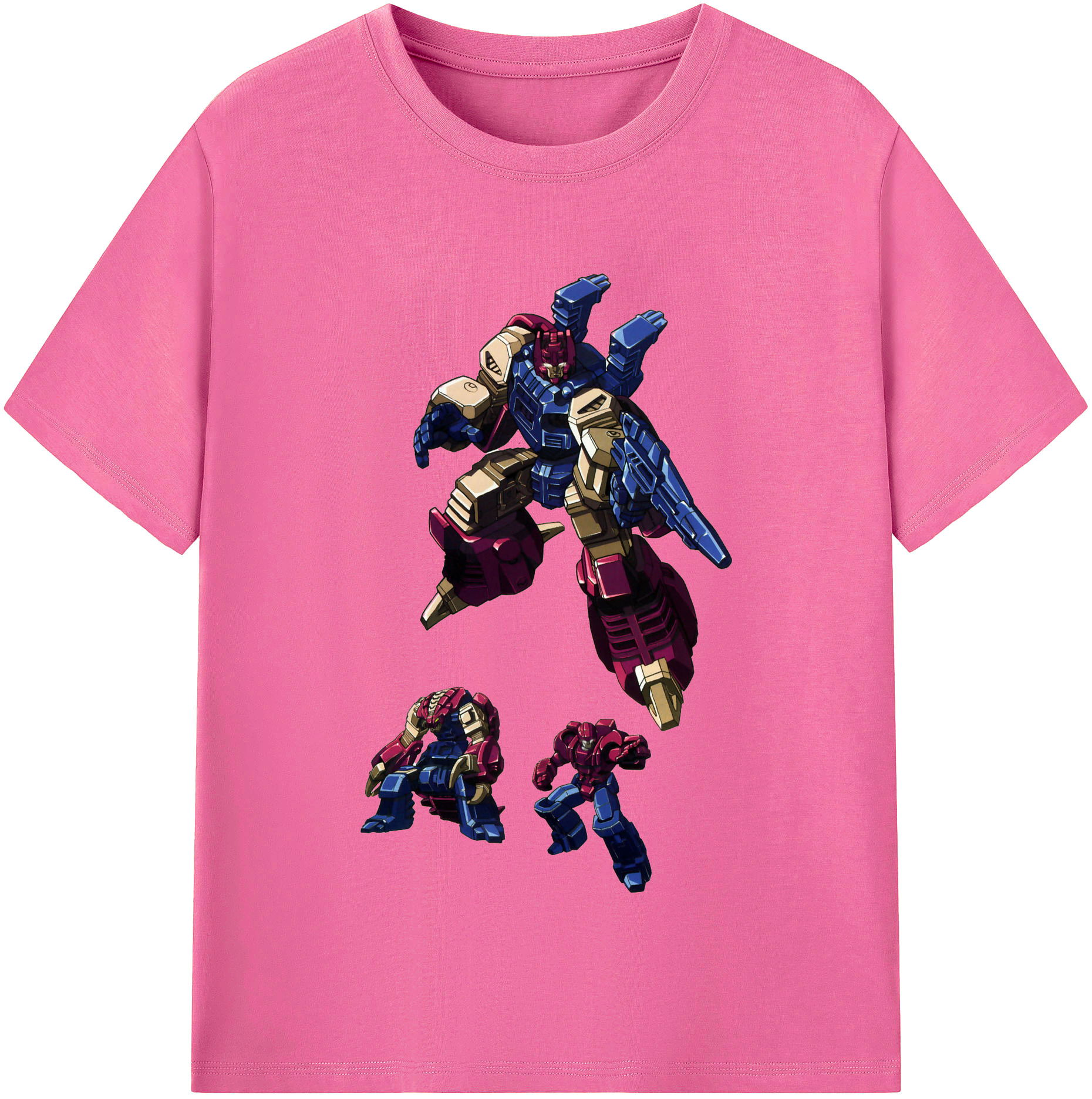 （画像用）  レディースカジュアルプリントTシャツ（綿100％）